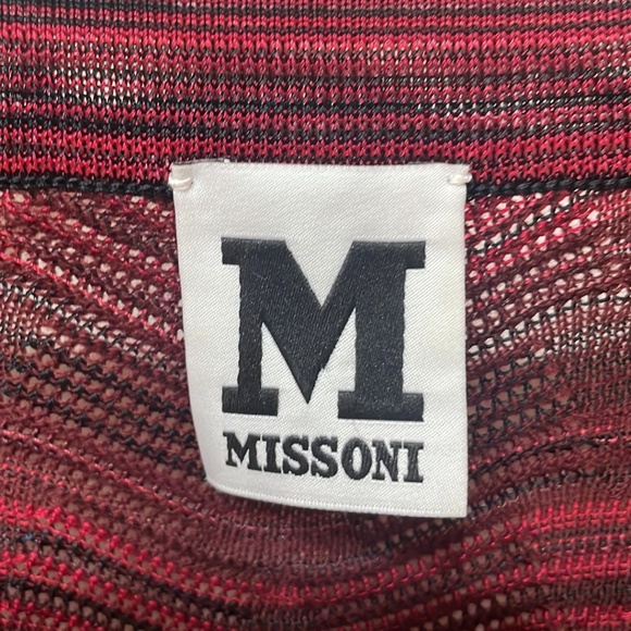 Missoni Red Gradient Mesh Knit Top—GORGEOUS Fabric & Colors—Like New! Size S - Picture 6 of 10